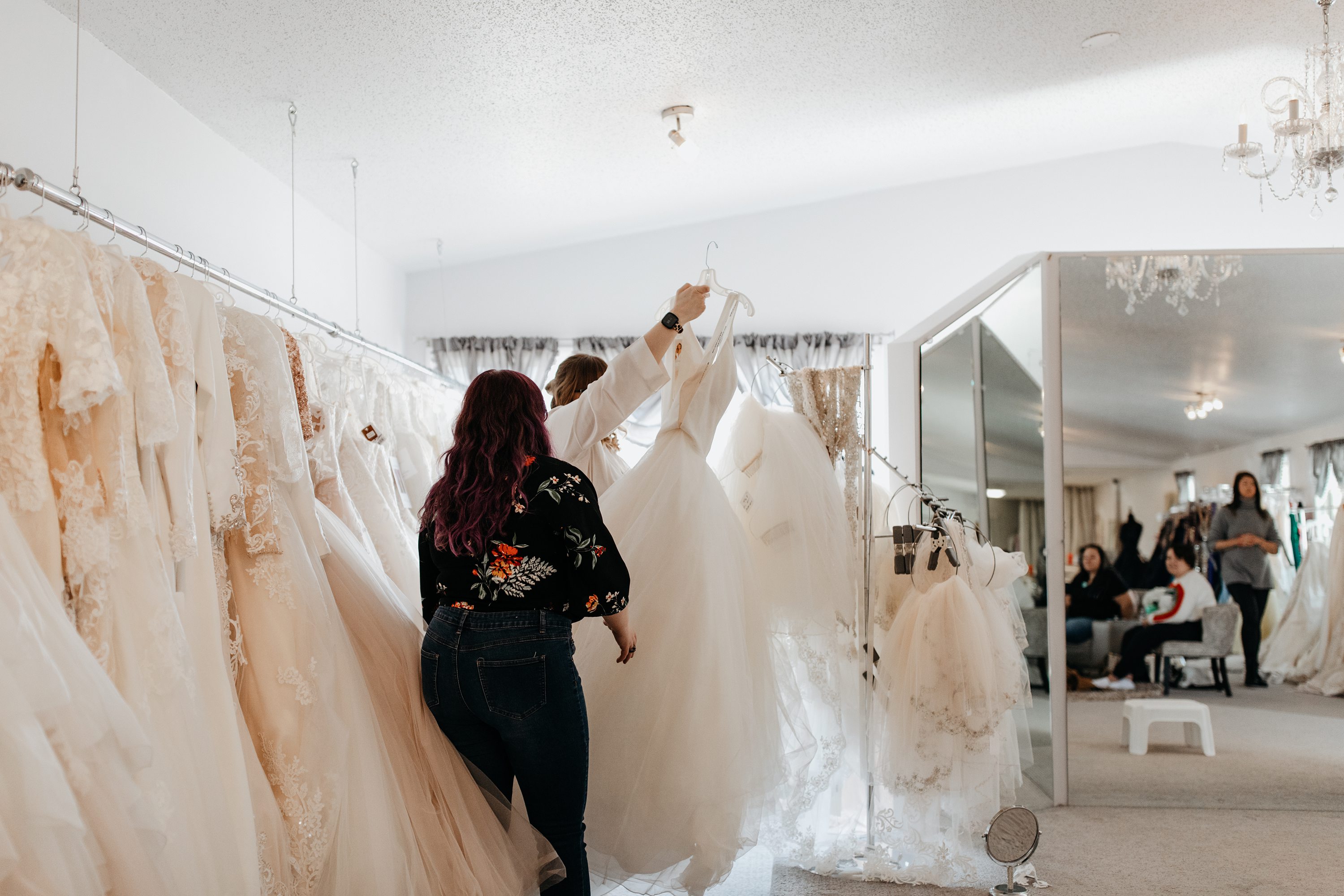 Christian Lane Bridal Dress Shopping Duluth MN Sara